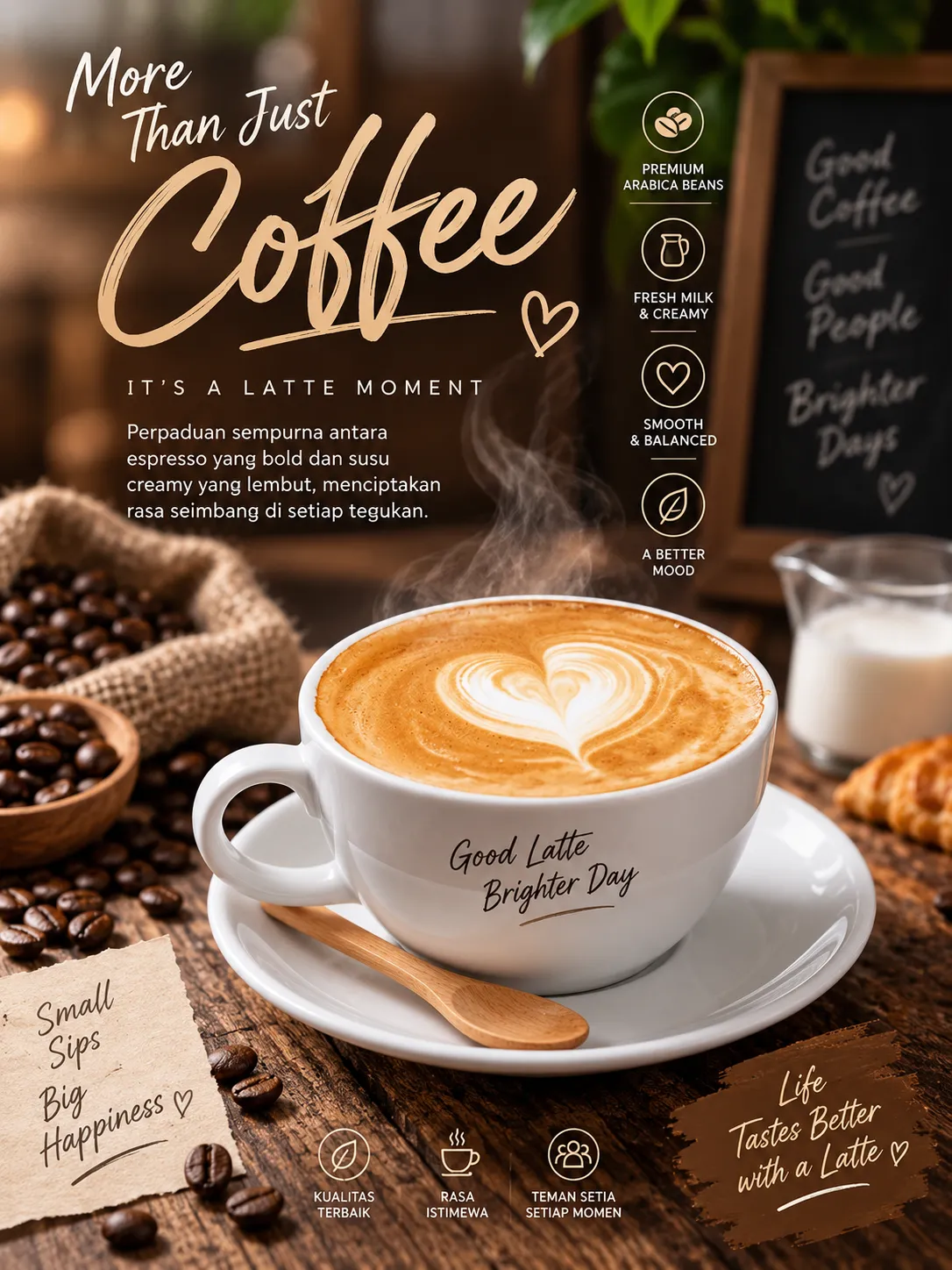 Kopi Latte (Cafe Latte)